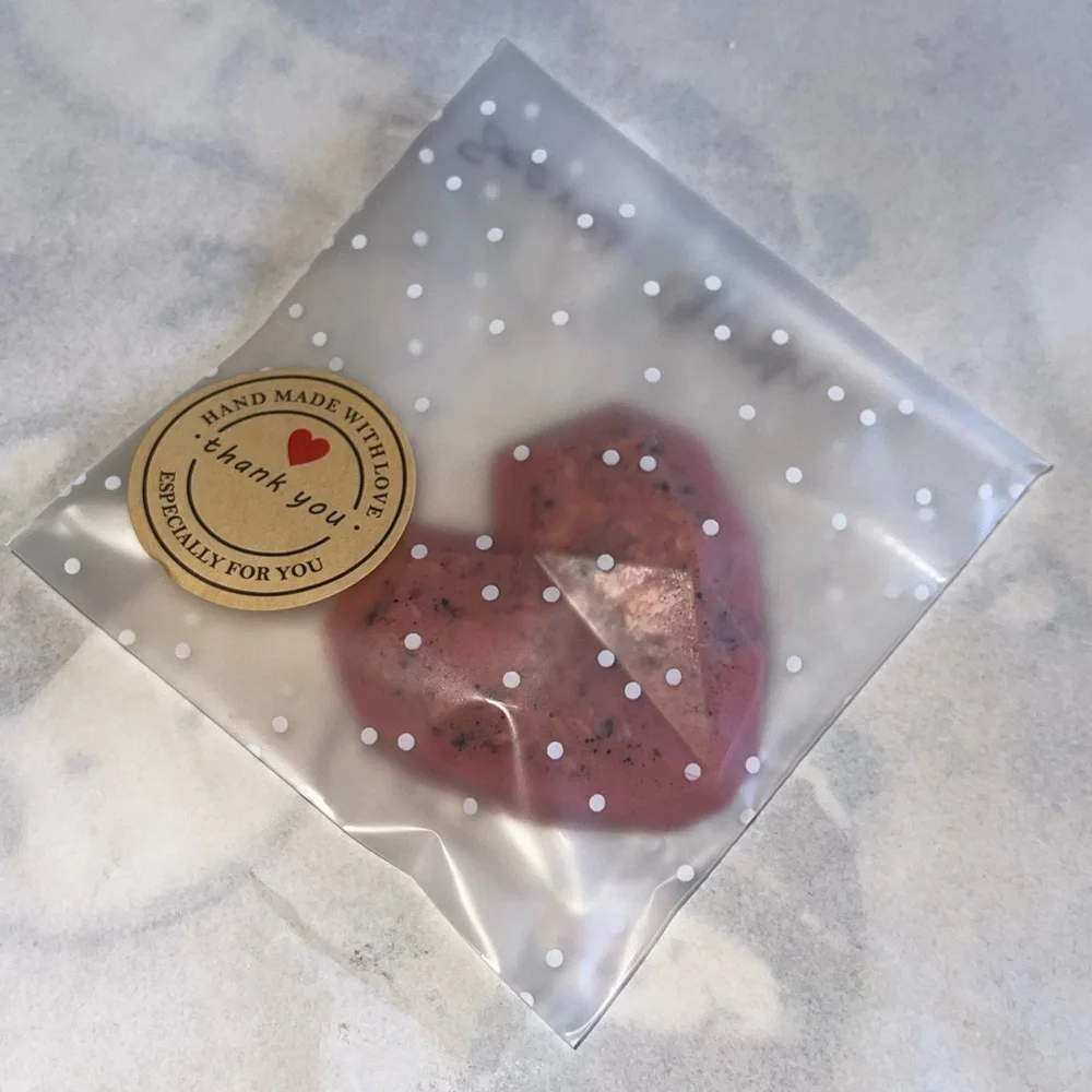 VintageBitch Gifts - Strawberry Champagne Organic Oatmeal Soap - (Hot Pink)